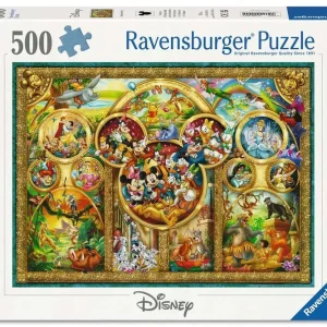 PUZZLE 2D FAMILIA DISNEY 500 PIEZAS