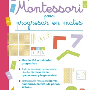 Gran cuaderno Montessori para progresar en mates. A partir de 7 años Urvoy, Delphine 2023