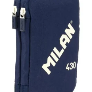 Plumier 2 pisos con contenido milan 430 since 1918 color azul