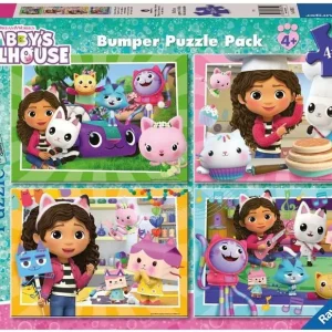 PUZZLE 2D GABBYS DOLLHOUSE 4X42 PIEZAS