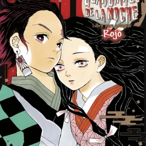 GUARDIANES DE LA NOCHE LIBRO PARA COLOREAR ROJO KOYOHARU GOTOUGE 2022
