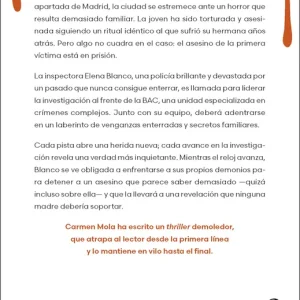 La novia gitana (Inspectora Elena Blanco, 1) Carmen Mola 2026