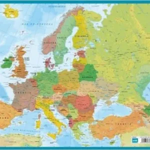 LAMINA DIDACTICA MAPA EUROPA PVC 40X59,5CM