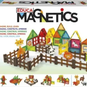 JUEGO 50 PIEZAS EDUCA MAGNETICS