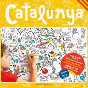 Catalunya, mapa para colorear BUSSETTI, GIUDITTA/MIYASHIRO HIGA, LAURA 2022