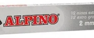 ESTUCHE DE 12 MINAS 2MM HB ALPINO