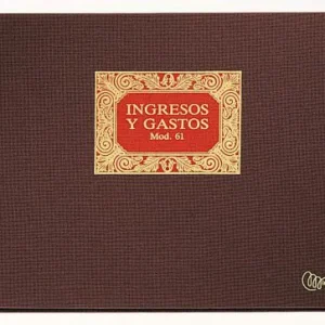 LIBRO INGRESOS Y GASTOS Fº APAISADO 100 HOJAS