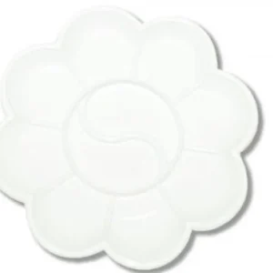 PALETAS DE PLASTICO ESCOLAR CIRCULAR 13,5CM DIAMETRO