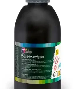 Bote 250 ml pintura acrílica tcolors efecto pizarra negra