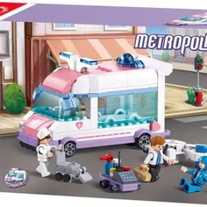 VEHICULO DE EMERGENCIA MEDICA 248 PIEZAS METROPOLIS