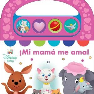 DISNEY BABY: MI MAMÁ ME AMA! - LIBRO SONORO CON ASA PARA LLEVAR - EL REGALO PERFECTO PARA EL DÍA DE LA MADRE - DUMBO, LOS ARISTOGATOS Y MÁS! PI KIDS 2026