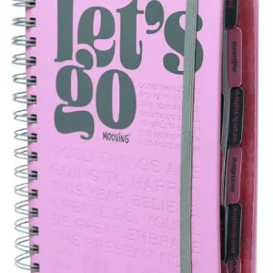 AGENDA ESPIRAL ANUAL 2027 LIFE DIA PAGINA 21X15CM