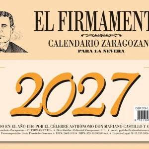 Calendario nevera zaragozano 2027 VV.AA. 2026