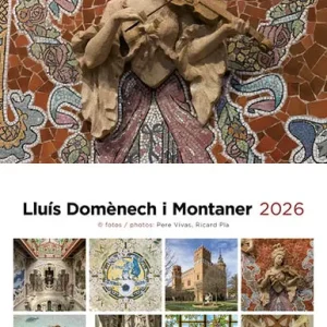 Cal. 2026 ST (14x15 cm) Lluís Domenech i Montaner VVAA 2025