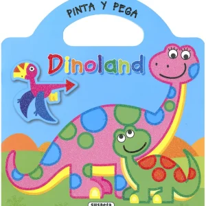 Pinta y pega - Dinoland 1 Busquets, Jordi 2021