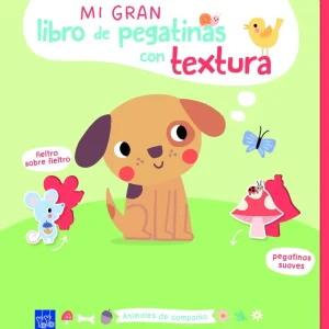 Mi gran libro de pegatinas con textura. Animales de compañía YOYO 2026