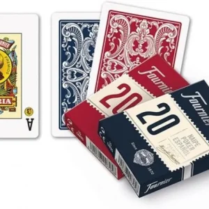 Baraja Poker español nº20 estuche carton 55 cartas