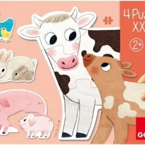 PUZZLE XL MAMAS Y BEBES ( 2,3,4,5 PIEZAS )