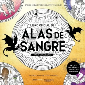 Libro oficial de Alas de Sangre para colorear 2026