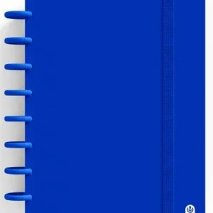 CUADERNO INGENIOX A5 80H HORIZONTAL AZUL OSCURO