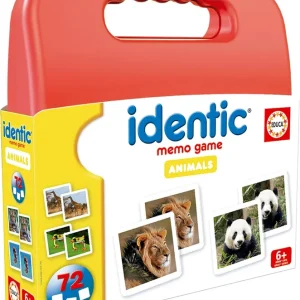 IDENTIC ANIMALES 72 PIEZAS