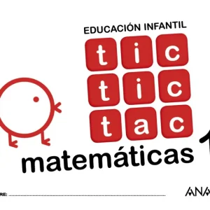 TIC TIC TAC 1 MATEMÁTICAS 3 AÑOS AA.VV. 2017