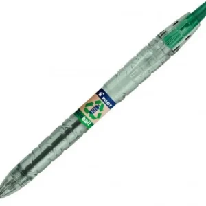 C/10 BOLIGRAFO PILOT B2P ECOBALL VERDE
