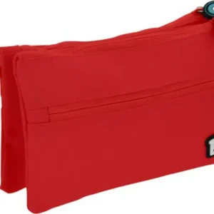 PORTATODO DOBLE PLANO BITS &BOBS ROJO 24,5X9,5 CM