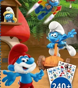Los Pitufos (3D Lenticular) ('Color &Sticker Fun') AA.VV. 2024