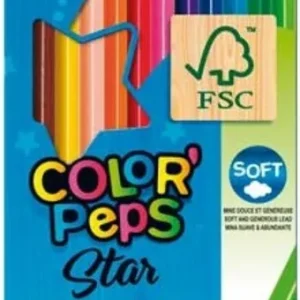ESTUCHE 12 LAPICES DE COLORES COLOR'PEPS MAPED