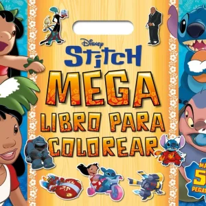 Stitch. Megalibro para colorear Disney 2025