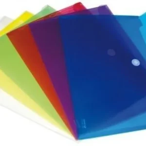 C/60 carpeta sobre fº cierre broche xs pp colores surtidos