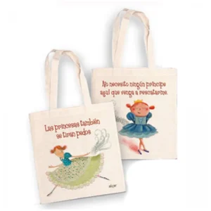 (21).bolsa tela las princesas AA.VV.