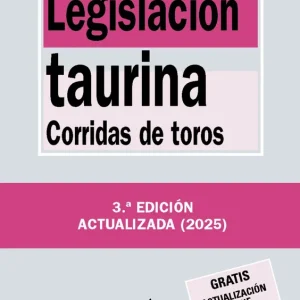 Legislación taurina Editorial Tecnos 2025