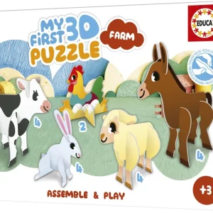BABY PUZZLE 3D GRANJA