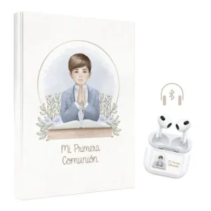 LIBRO COMUNION NIÑO ORLA + AURICULARES