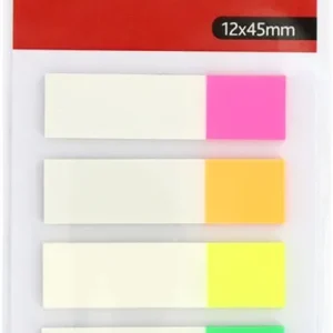BLISTER 5 MARCADORES AUTOADHESIVOS TRANSLUCIDOS 12X45