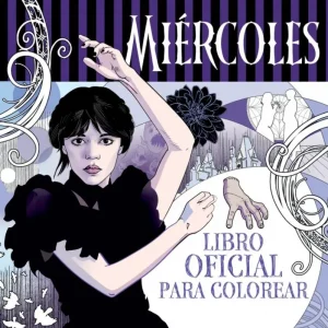 Miércoles Addams. Libro oficial para colorear Random House 2025