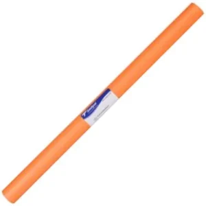ROLLO FILM AUTOASHESIVO 0,5X2M 70 MICRAS NARANJA MATE