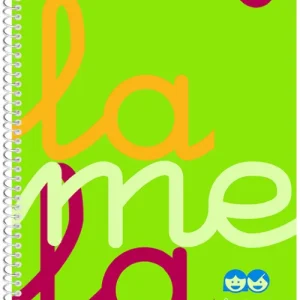 CUADERNO ESPIRAL 4º 80H 90G 3MM VERDE CUADROVIA PP.