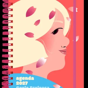 Agenda anual semanal 2027 Genie Espinosa 2026