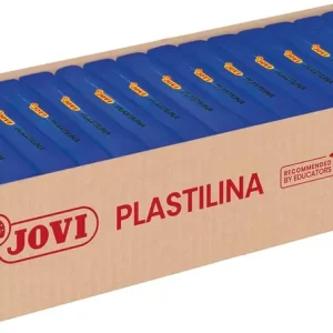 C/15 TACOS PLASTILINA JOVI 72 GRANDE 350G. AZUL OSCURO