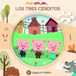 Los tres cerditos (Libro+3 puzles) ('Clásicos para armar') AA.VV. 2026