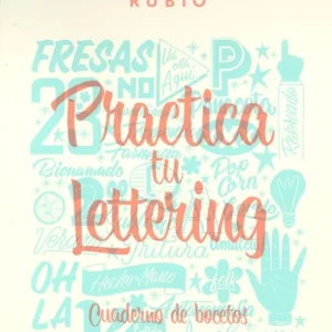 CUADERNO BOCETOS CALIGRAFÍA VV.AA. 2018