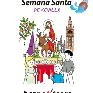 Mi primera Semana Santa de Sevilla para colorear Guzmán, Teresa 2025