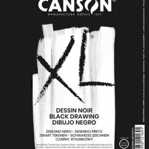 Bloc espiral microperferado canson xl negro a5 20h 150g