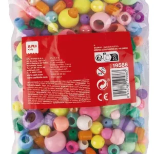 BOLSA 300 BOLAS CUENTAS PLASTICO MAXI