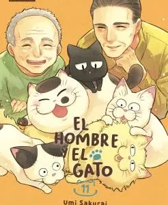 EL HOMBRE Y EL GATO 11 UMI SAKURAI 2025