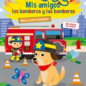 MIS AMIGOS LOS BOMBEROS Y LAS BOMBERAS-MAX EL PERRO BOMBERO BALLON 2024