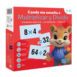 Cande me enseña a multiplicar y dividir AA.VV. 2024